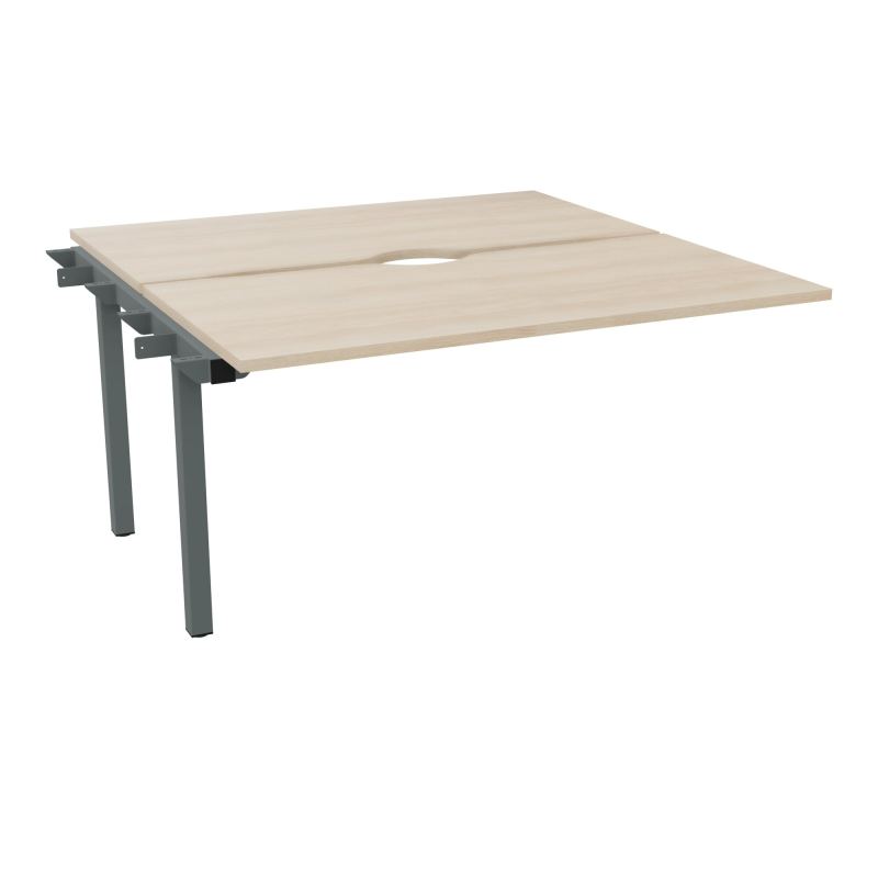 CONECT BUR BENCH SUIVANT L140XP142CM-2 PL +ECHANCRURE 25MM RZ-PIET ARCHE FX SU
