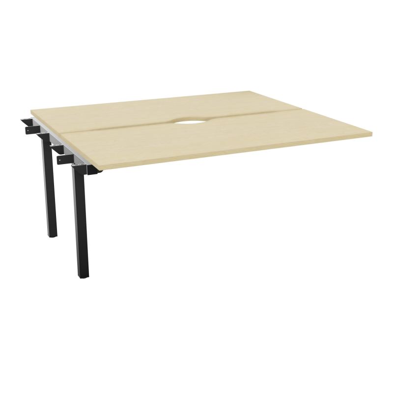 BUR BENCH SUIVANT CONECT L160XP142CM-2 PL +ECHANCRURE 25MM -PIET ARCHE FX N8 SG
