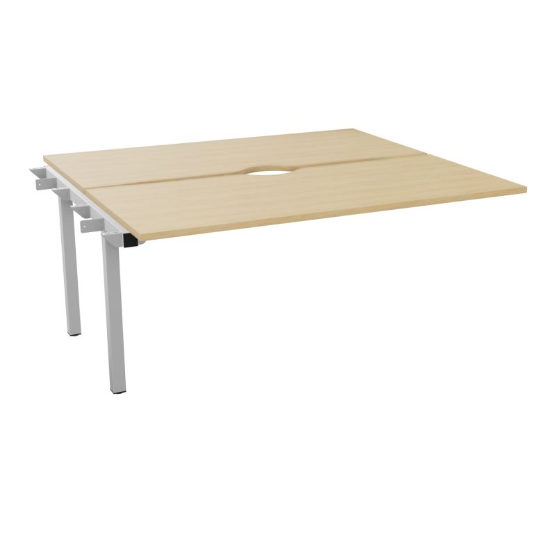 BUR BENCH SUIVANT CONECT L160XP142CM-2 PL +ECHANCRURE 25MM -PIET ARCHE FX    R1 SA
