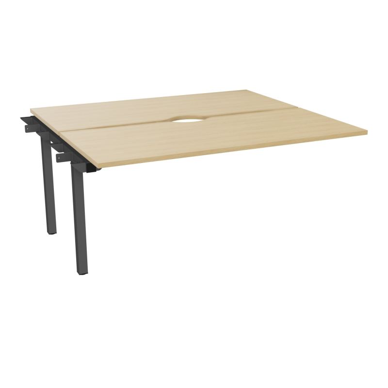 BUR BENCH SUIVANT CONECT L160XP142CM-2 PL +ECHANCRURE 25MM -PIET ARCHE FX    R1 SC
