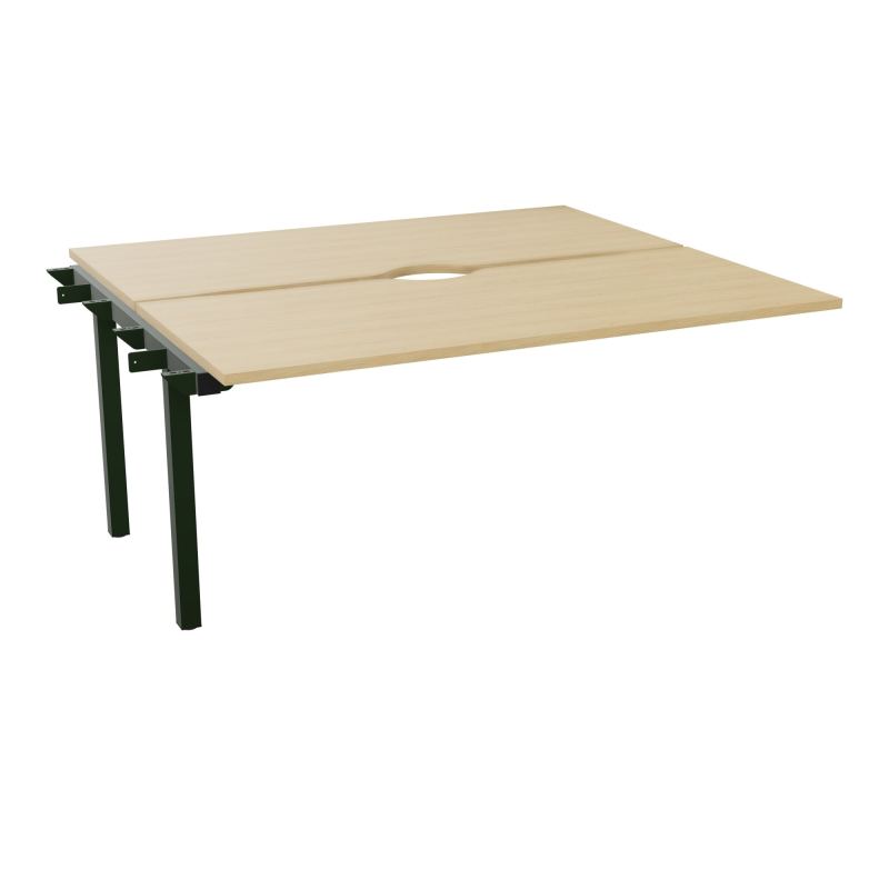 BUR BENCH SUIVANT CONECT L160XP142CM-2 PL +ECHANCRURE 25MM -PIET ARCHE FX    R1 ST