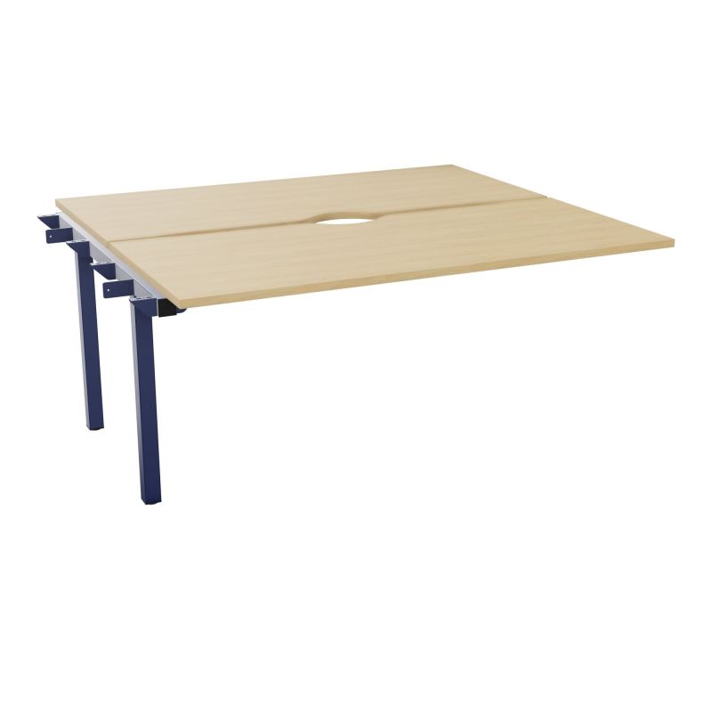 BUR BENCH SUIVANT CONECT L160XP142CM-2 PL +ECHANCRURE 25MM -PIET ARCHE FX    R1 X4