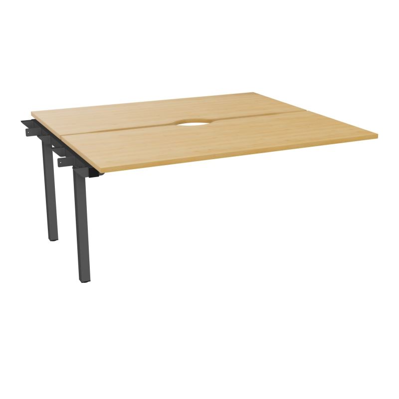 BUR BENCH SUIVANT CONECT L160XP142CM-2 PL +ECHANCRURE 25MM -PIET ARCHE FX    R5 SC