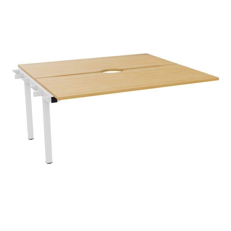 BUR BENCH SUIVANT CONECT L160XP142CM-2 PL +ECHANCRURE 25MM -PIET ARCHE FX    R5 SO