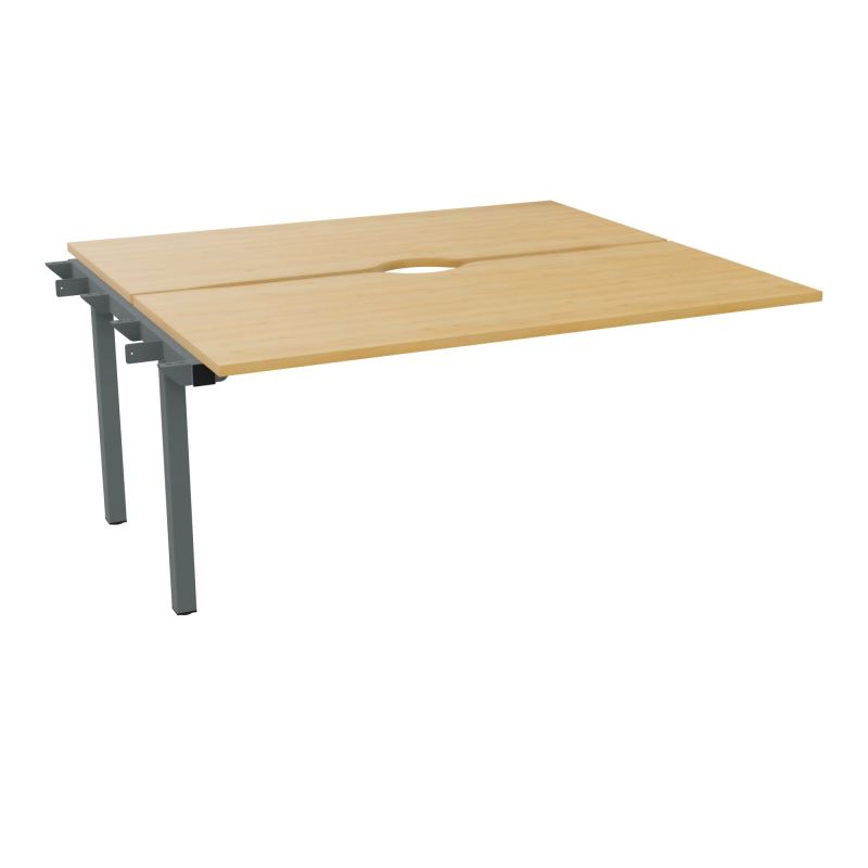 BUR BENCH SUIVANT CONECT L160XP142CM-2 PL +ECHANCRURE 25MM -PIET ARCHE FX    R5 SU