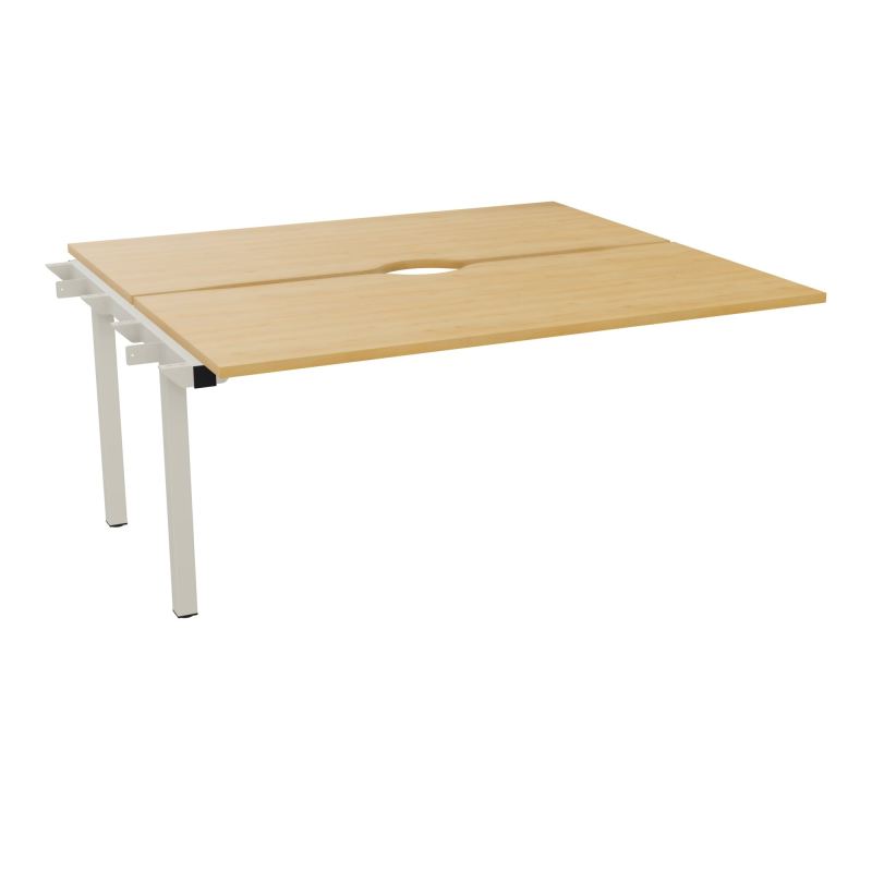 BUR BENCH SUIVANT CONECT L160XP142CM-2 PL +ECHANCRURE 25MM -PIET ARCHE FX    R5 ZC