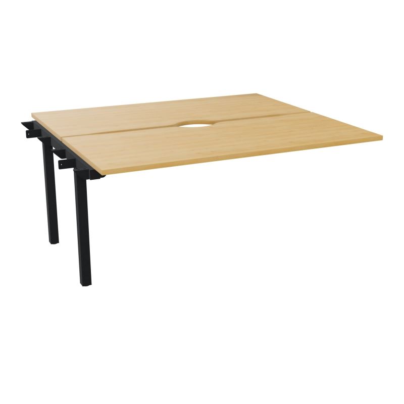 BUR BENCH SUIVANT CONECT L160XP142CM-2 PL +ECHANCRURE 25MM -PIET ARCHE FX    R5 ZP