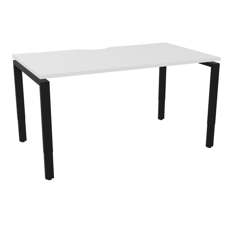 CONECT BUR RECT +ECHANCRURE L140XP80CM DECOR MG PIEDS ARCHE RH FIN ZP