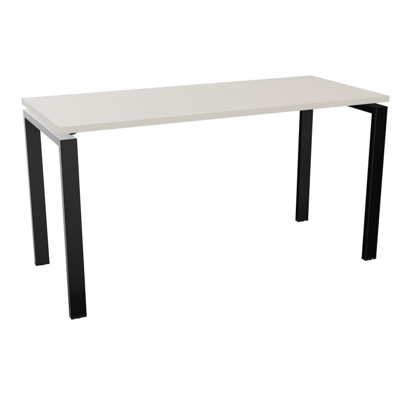 CONECT BUR RECT 140X60 PIED FIXE RECTANGULAIRE ARCHE N5 SG