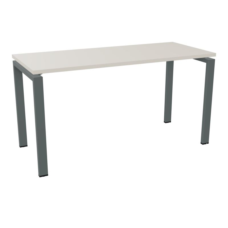 CONECT BUR RECT 140X60 PIED FIXE RECTANGULAIRE ARCHE N5 SU