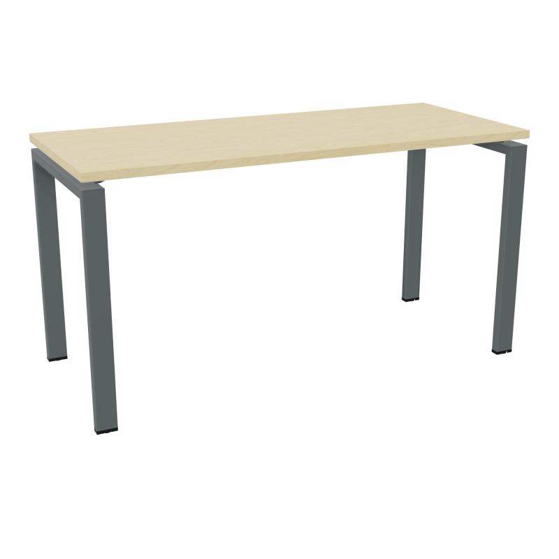 CONECT BUR RECT 140X60 PIED FIXE RECTANGULAIRE ARCHE N8 SU