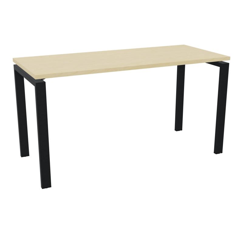 CONECT BUR RECT 140X60 PIED FIXE RECTANGULAIRE ARCHE N8 ZP