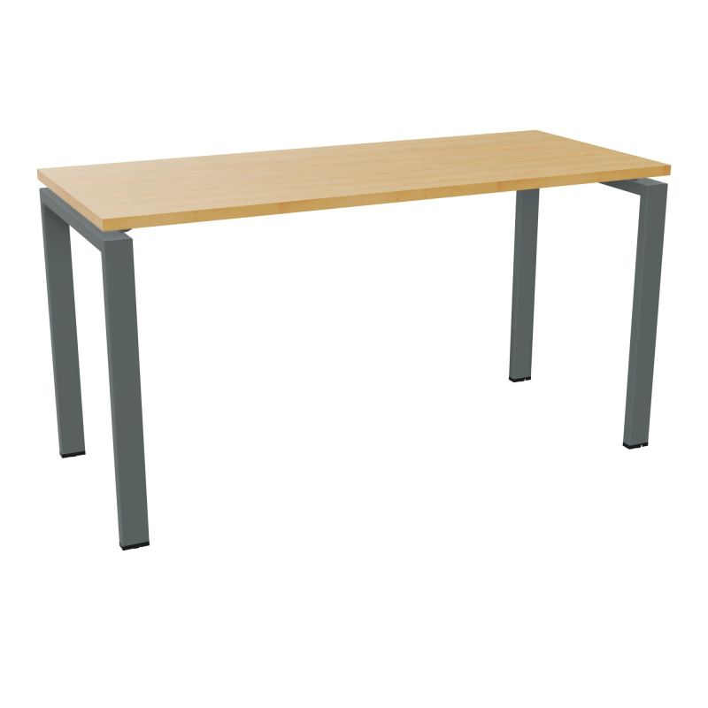 CONECT BUR RECT 140X60 PIED FIXE RECTANGULAIRE ARCHE    R5 SU