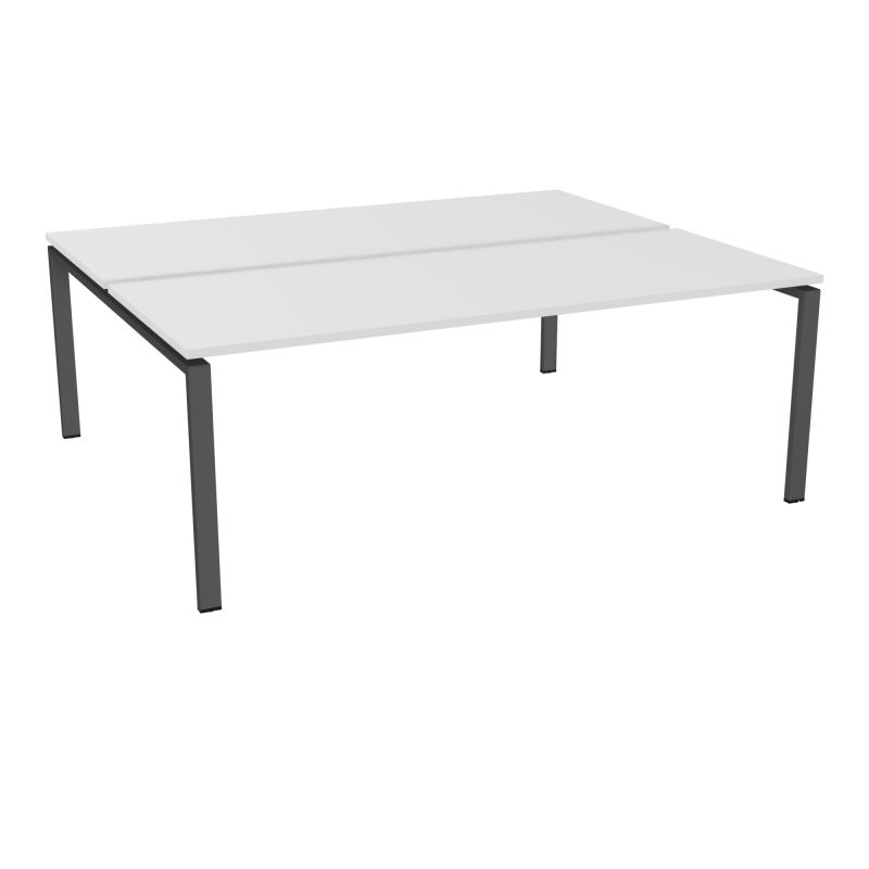 CONECT BUR BENCH DEP 200X80 PRE PERCE OBT PIED FIXE RECT ARCHE EXTREMITE  MG SC