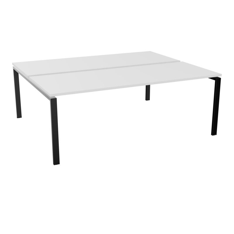CONECT BUR BENCH DEP 200X80 PRE PERCE OBT PIED FIXE RECT ARCHE EXTREMITE  MG SG
