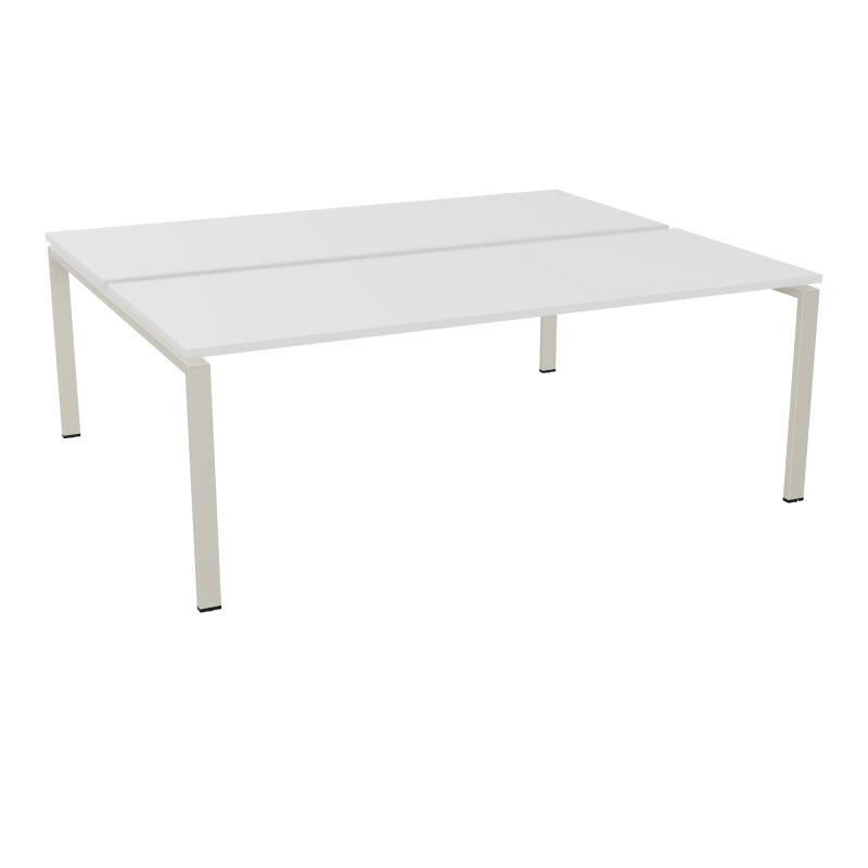CONECT BUR BENCH DEP 200X80 PRE PERCE OBT PIED FIXE RECT ARCHE EXTREMITE  MG ZC