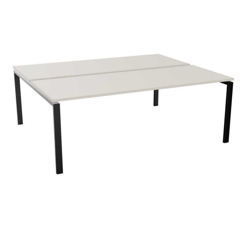 CONECT BUR BENCH DEP 200X80 PRE PERCE OBT PIED FIXE RECT ARCHE EXTREMITE  N5 SG