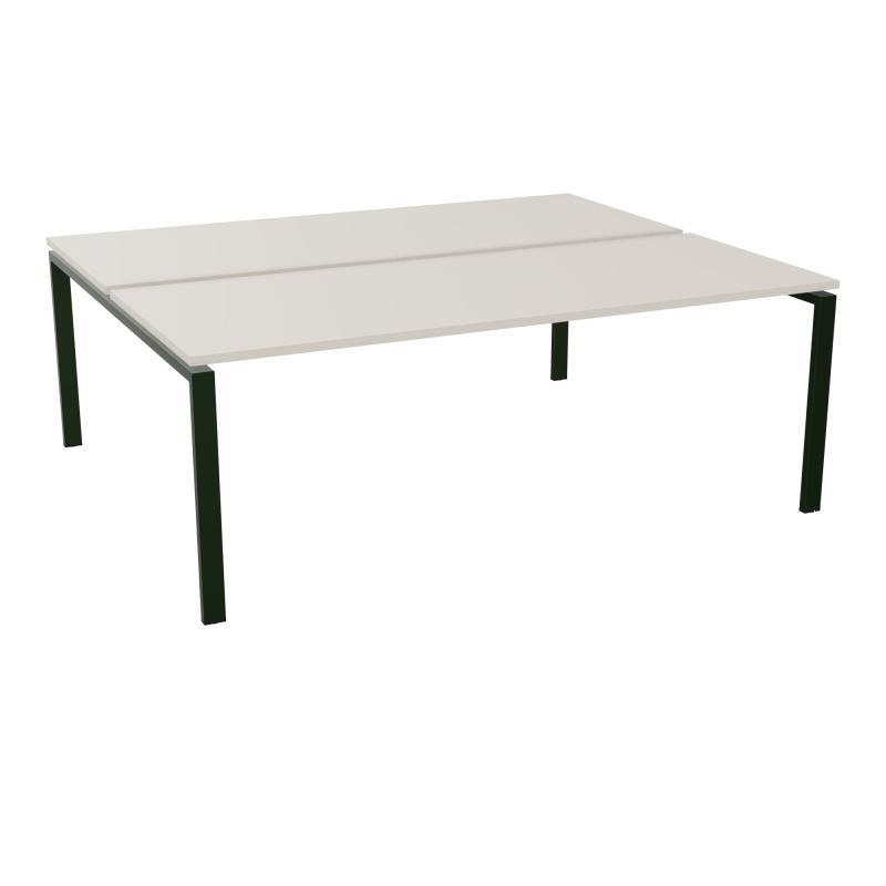 CONECT BUR BENCH DEP 200X80 PRE PERCE OBT PIED FIXE RECT ARCHE EXTREMITE  N5 ST