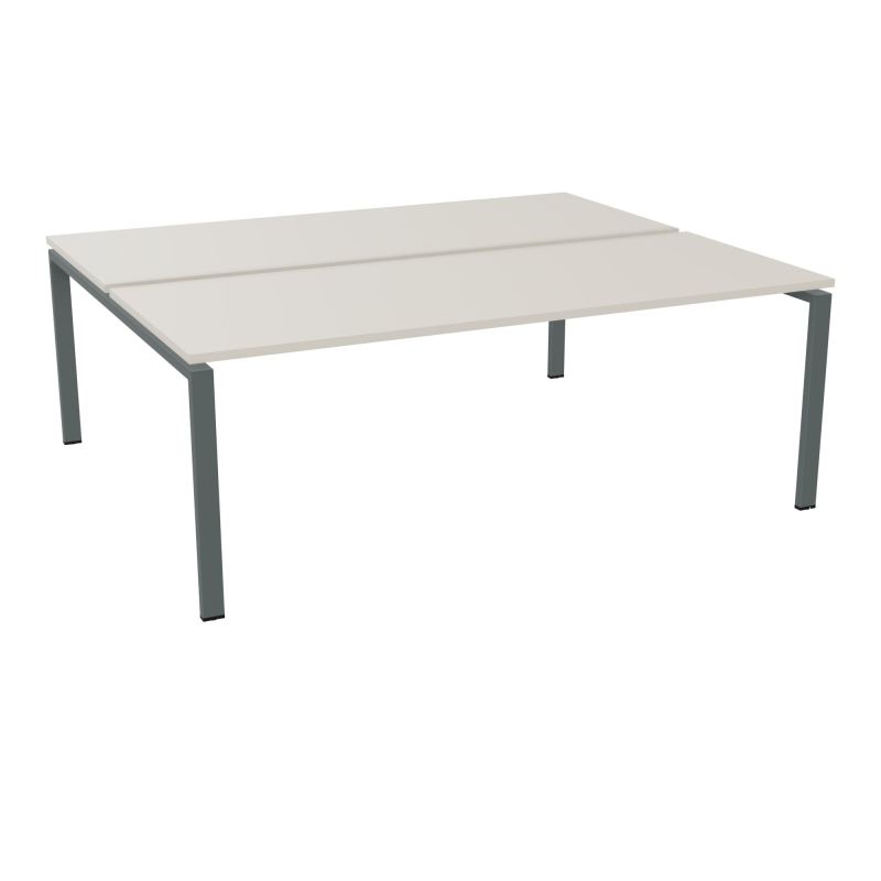 CONECT BUR BENCH DEP 200X80 PRE PERCE OBT PIED FIXE RECT ARCHE EXTREMITE  N5 SU
