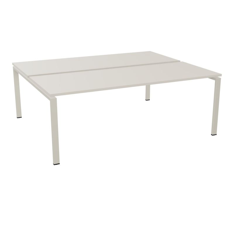 CONECT BUR BENCH DEP 200X80 PRE PERCE OBT PIED FIXE RECT ARCHE EXTREMITE  N5 ZC