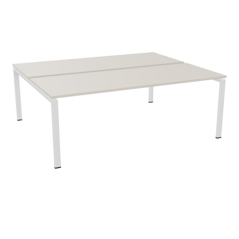 CONECT BUR BENCH DEP 200X80 PRE PERCE OBT PIED FIXE RECT ARCHE EXTREMITE  N5 ZO