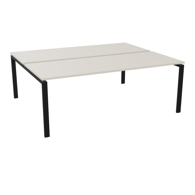 CONECT BUR BENCH DEP 200X80 PRE PERCE OBT PIED FIXE RECT ARCHE EXTREMITE  N5 ZP