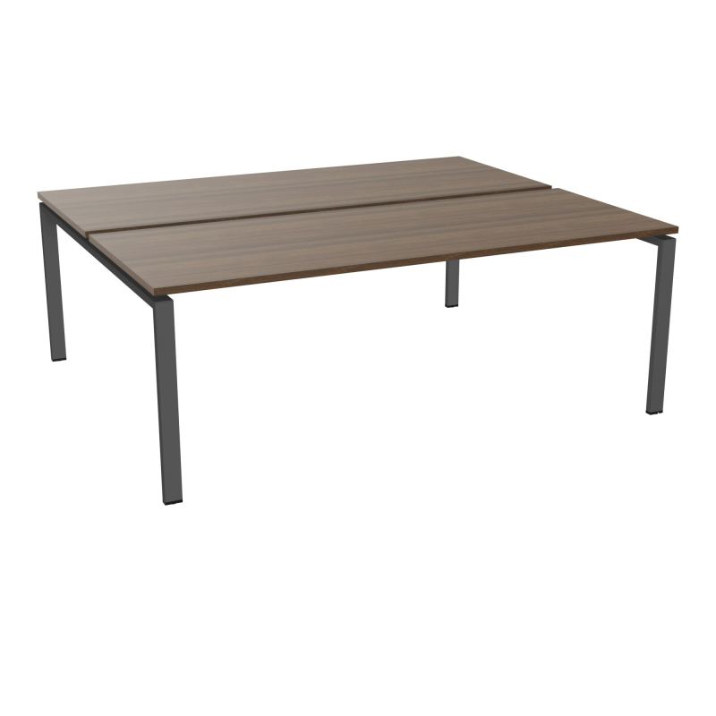 CONECT BUR BENCH DEP 200X80 PRE PERCE OBT PIED FIXE RECT ARCHE EXTREMITE  N6 SC