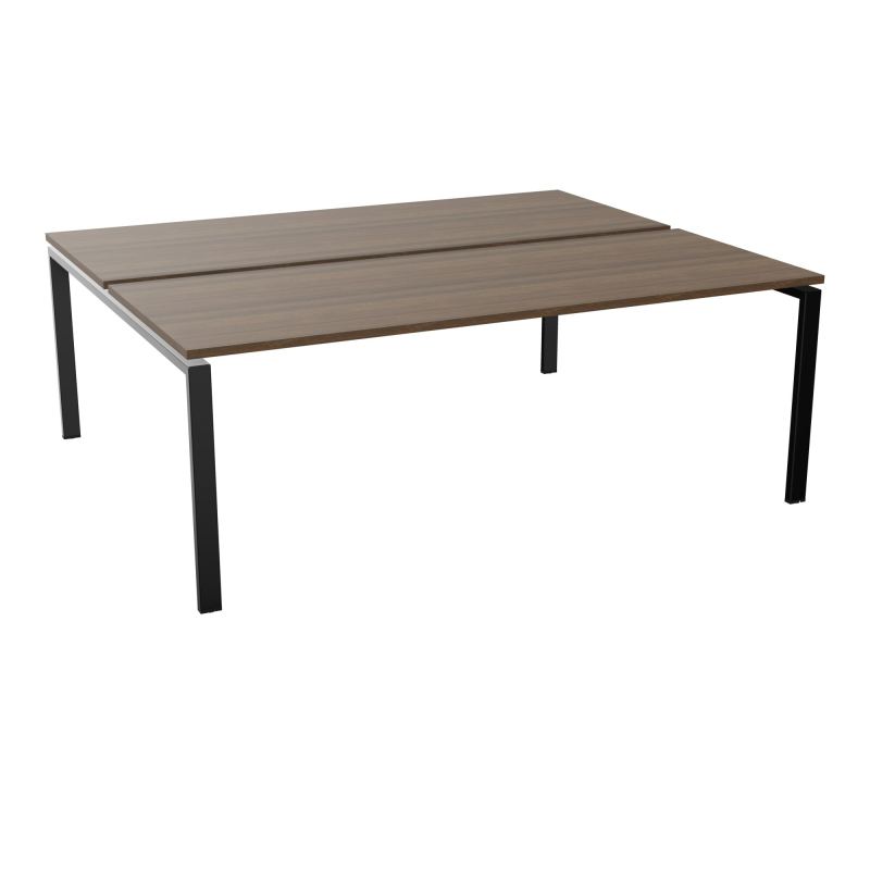 CONECT BUR BENCH DEP 200X80 PRE PERCE OBT PIED FIXE RECT ARCHE EXTREMITE  N6 SG