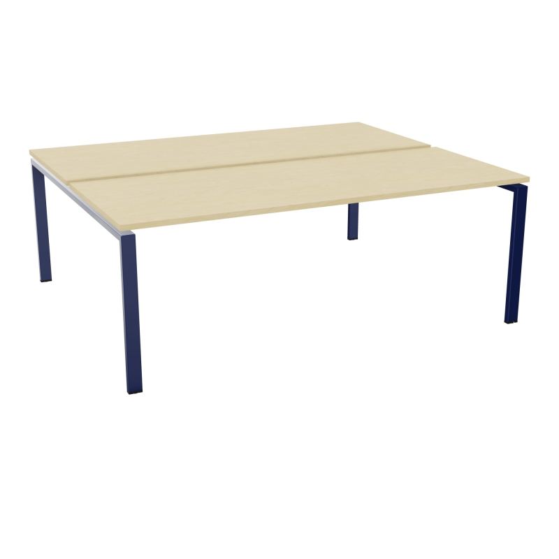CONECT BUR BENCH DEP 200X80 PRE PERCE OBT PIED FIXE RECT ARCHE EXTREMITE  N8 X4