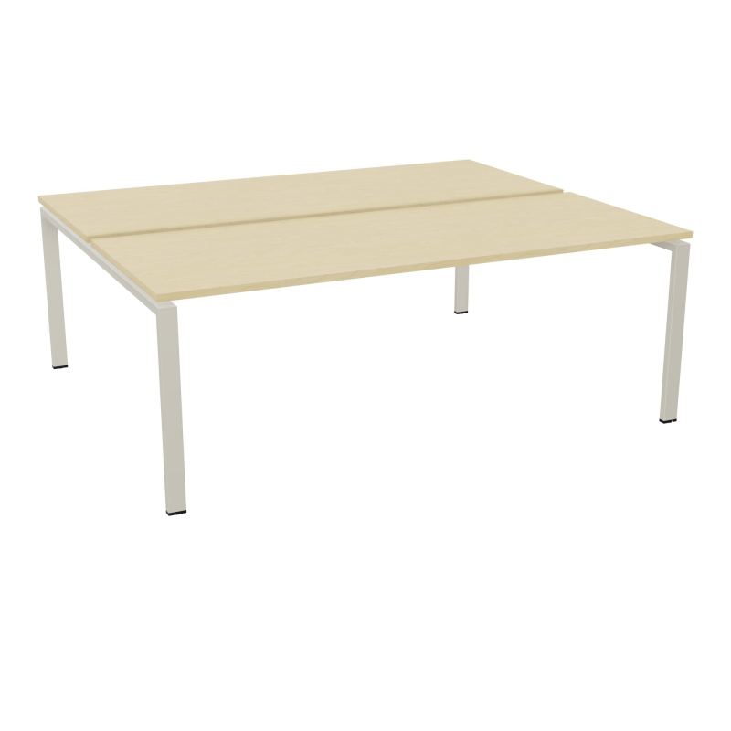 CONECT BUR BENCH DEP 200X80 PRE PERCE OBT PIED FIXE RECT ARCHE EXTREMITE  N8 ZC