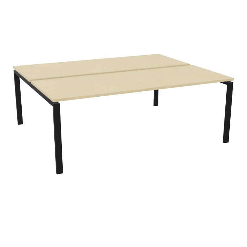 CONECT BUR BENCH DEP 200X80 PRE PERCE OBT PIED FIXE RECT ARCHE EXTREMITE  N8 ZP