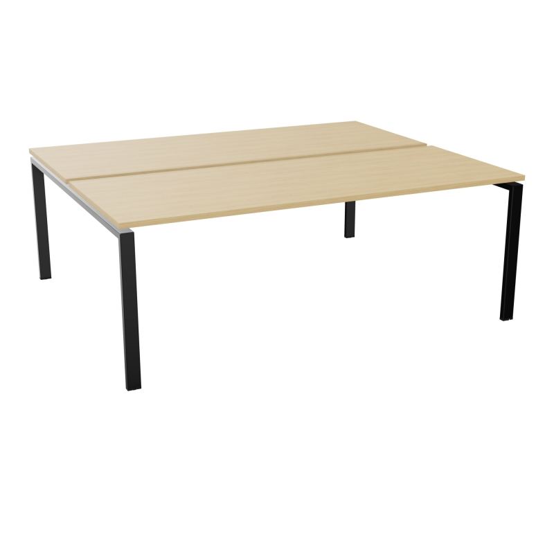 CONECT BUR BENCH DEP 200X80 PRE PERCE OBT PIED FIXE RECT ARCHE EXTREMITE     R1 SG