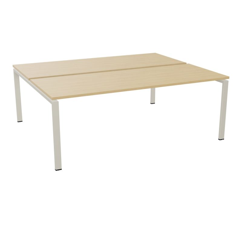 CONECT BUR BENCH DEP 200X80 PRE PERCE OBT PIED FIXE RECT ARCHE EXTREMITE     R1 ZC