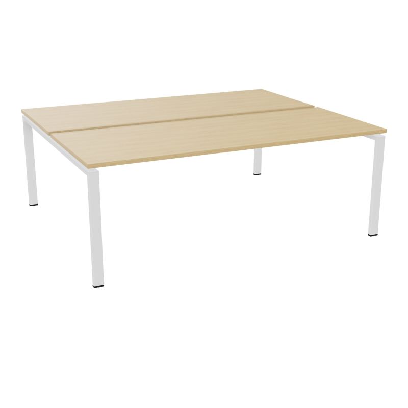 CONECT BUR BENCH DEP 200X80 PRE PERCE OBT PIED FIXE RECT ARCHE EXTREMITE     R1 ZO
