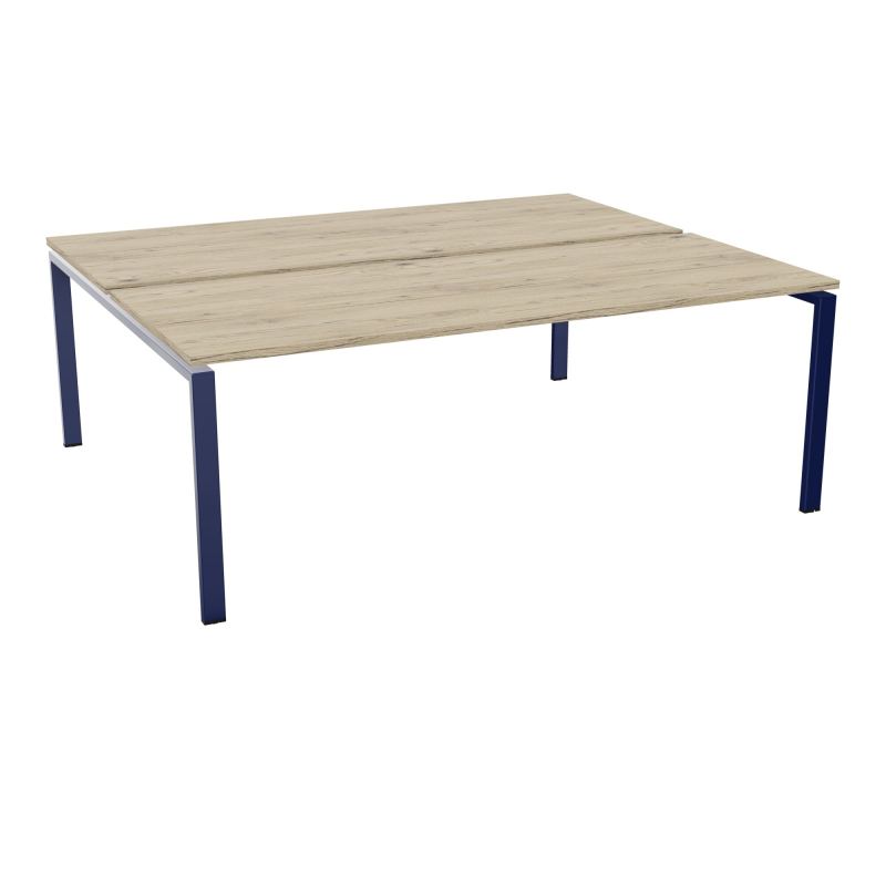 CONECT BUR BENCH DEP 200X80 PRE PERCE OBT PIED FIXE RECT ARCHE EXTREMITE  R3 X4
