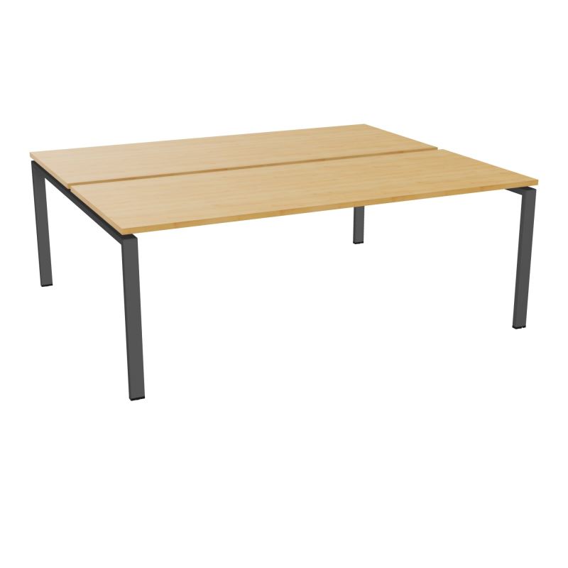 CONECT BUR BENCH DEP 200X80 PRE PERCE OBT PIED FIXE RECT ARCHE EXTREMITE     R5 SC