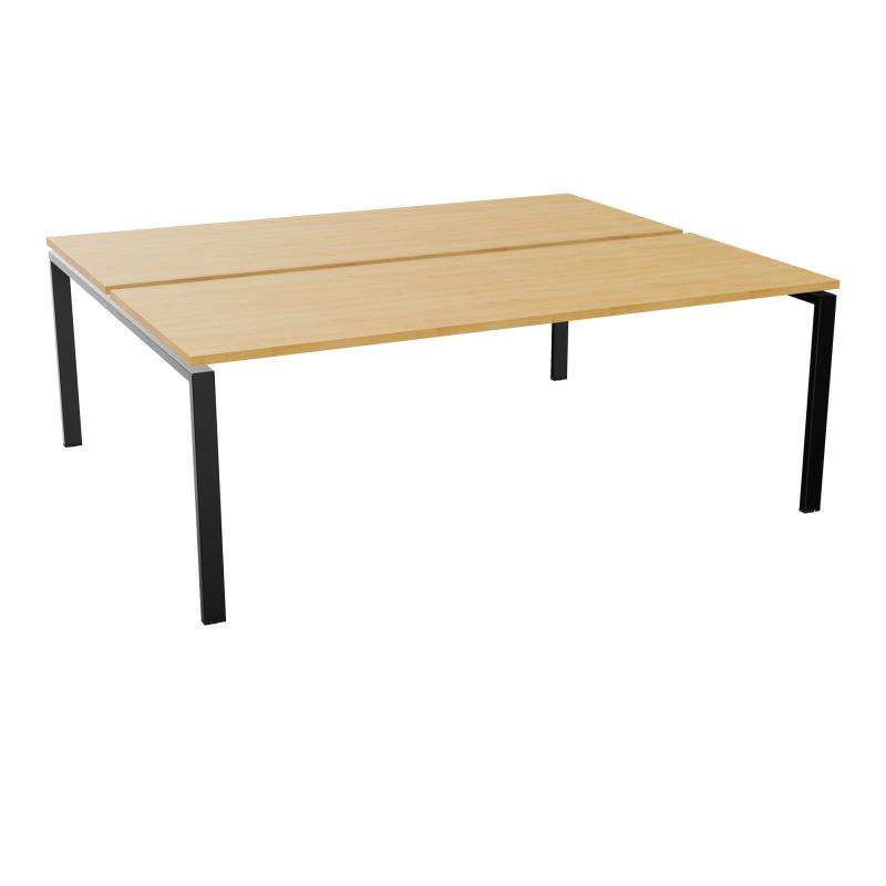 CONECT BUR BENCH DEP 200X80 PRE PERCE OBT PIED FIXE RECT ARCHE EXTREMITE     R5 SG