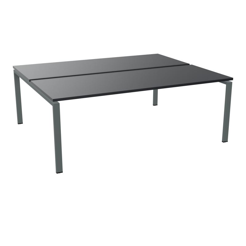 CONECT BUR BENCH DEP 200X80 PRE PERCE OBT PIED FIXE RECT ARCHE EXTREMITE     R9 SU