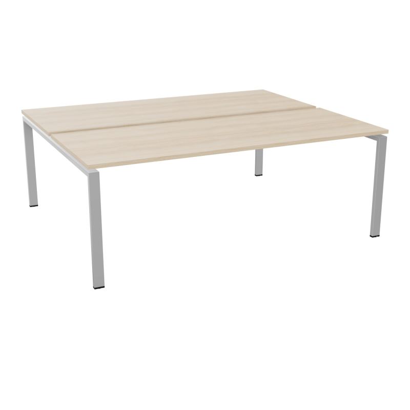 CONECT BUR BENCH DEP 200X80 PRE PERCE OBT PIED FIXE RECT ARCHE EXTREMITE  RZ SA