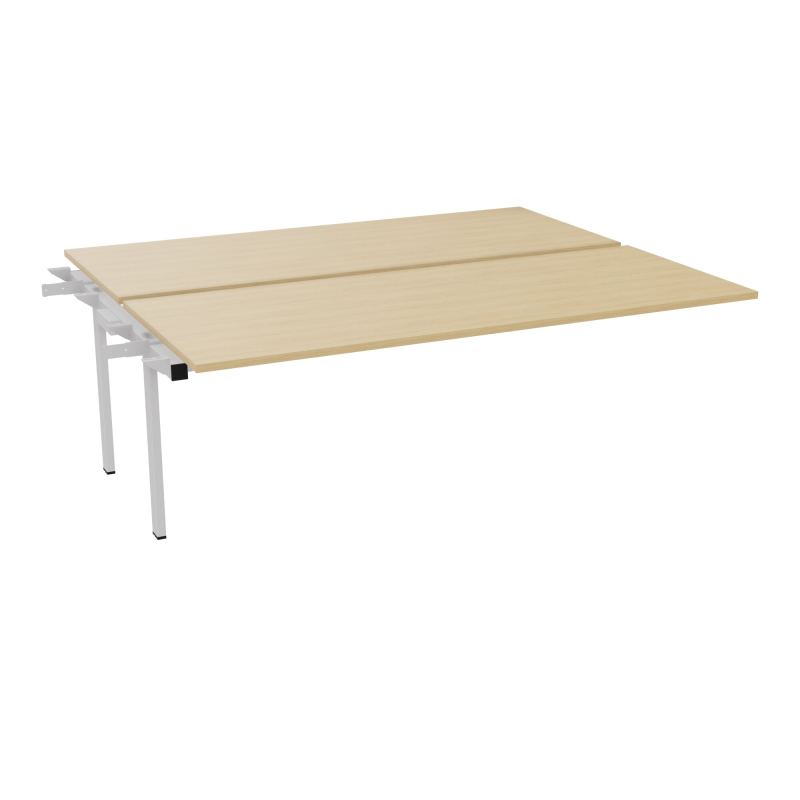CONECT BUR BENCH SUIV 200X80PRE PERCE OBT PIED FIXE RECT INTERMEDIAIRE   R1 SD