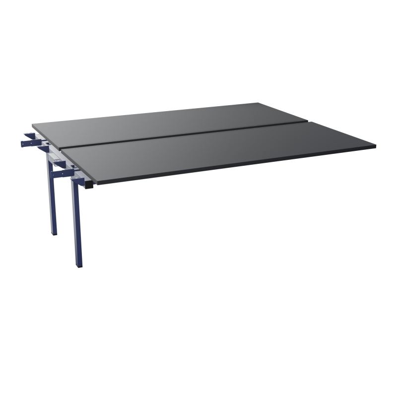 CONECT BUR BENCH SUIV 200X80PRE PERCE OBT PIED FIXE RECT INTERMEDIAIRE   R9 X4