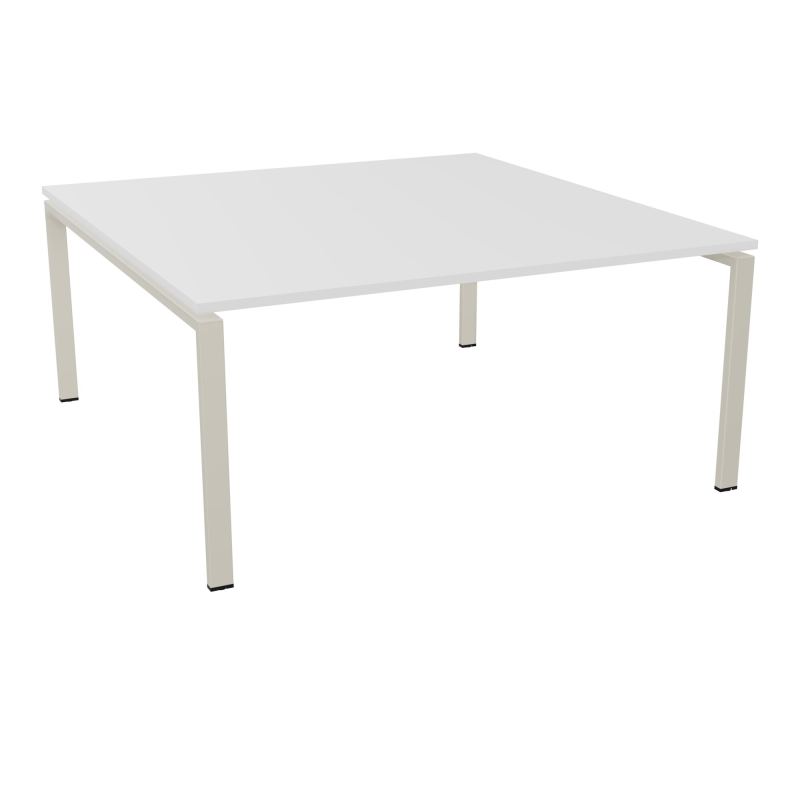 BENCH CONECT L160XP165CM-MONOPLAT -PIET ARCHE RECT FX MG ZC