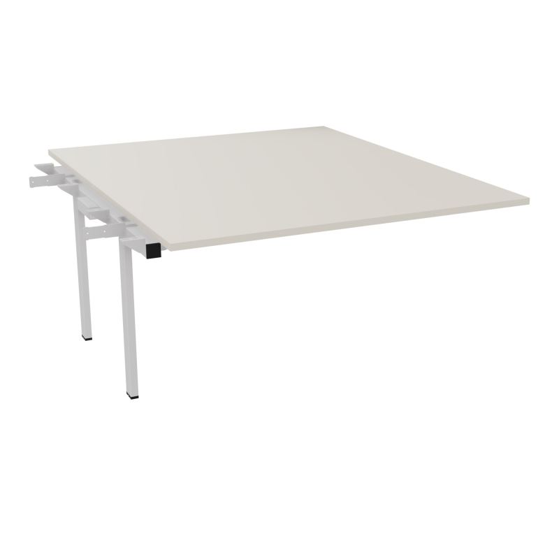 BENCH SUIVANT CONECT L140XP165CM-MONOPLAT EP25MM -PIET INTERM. CARRE N5 SD