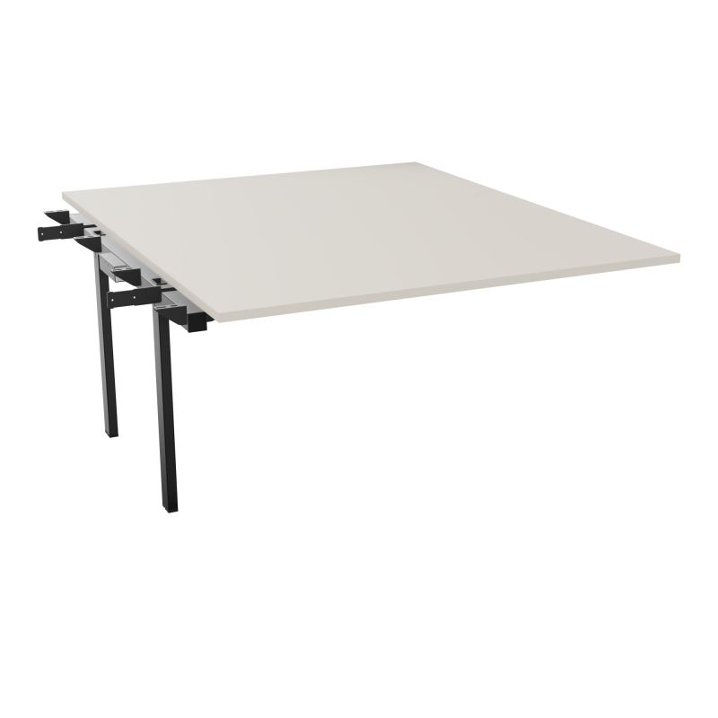 BENCH SUIVANT CONECT L140XP165CM-MONOPLAT EP25MM -PIET INTERM. CARRE N5 SG