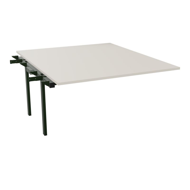 BENCH SUIVANT CONECT L140XP165CM-MONOPLAT EP25MM -PIET INTERM. CARRE N5 ST