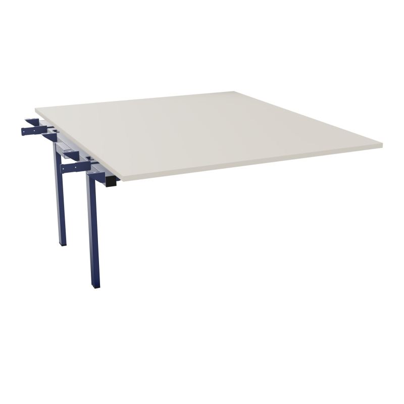 BENCH SUIVANT CONECT L140XP165CM-MONOPLAT EP25MM -PIET INTERM. CARRE N5 X4