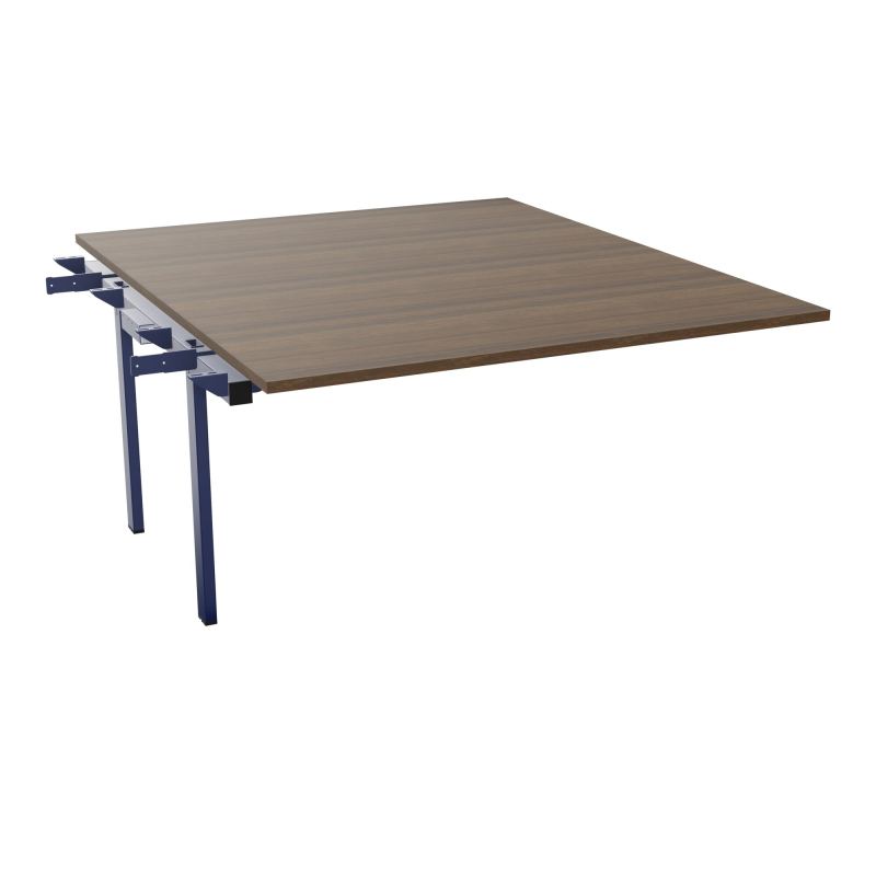 BENCH SUIVANT CONECT L140XP165CM-MONOPLAT EP25MM -PIET INTERM. CARRE N6 X4
