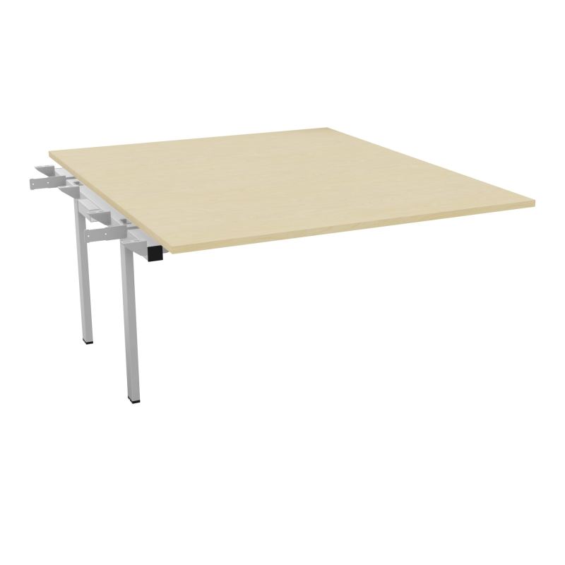 BENCH SUIVANT CONECT L140XP165CM-MONOPLAT EP25MM -PIET INTERM. CARRE N8 SA