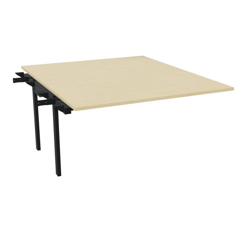 BENCH SUIVANT CONECT L140XP165CM-MONOPLAT EP25MM -PIET INTERM. CARRE N8 ZP