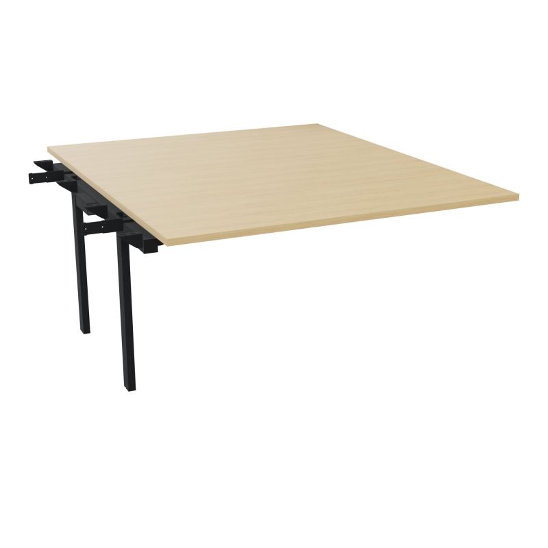BENCH SUIVANT CONECT L140XP165CM-MONOPLAT EP25MM -PIET INTERM. CARRE    R1 ZP